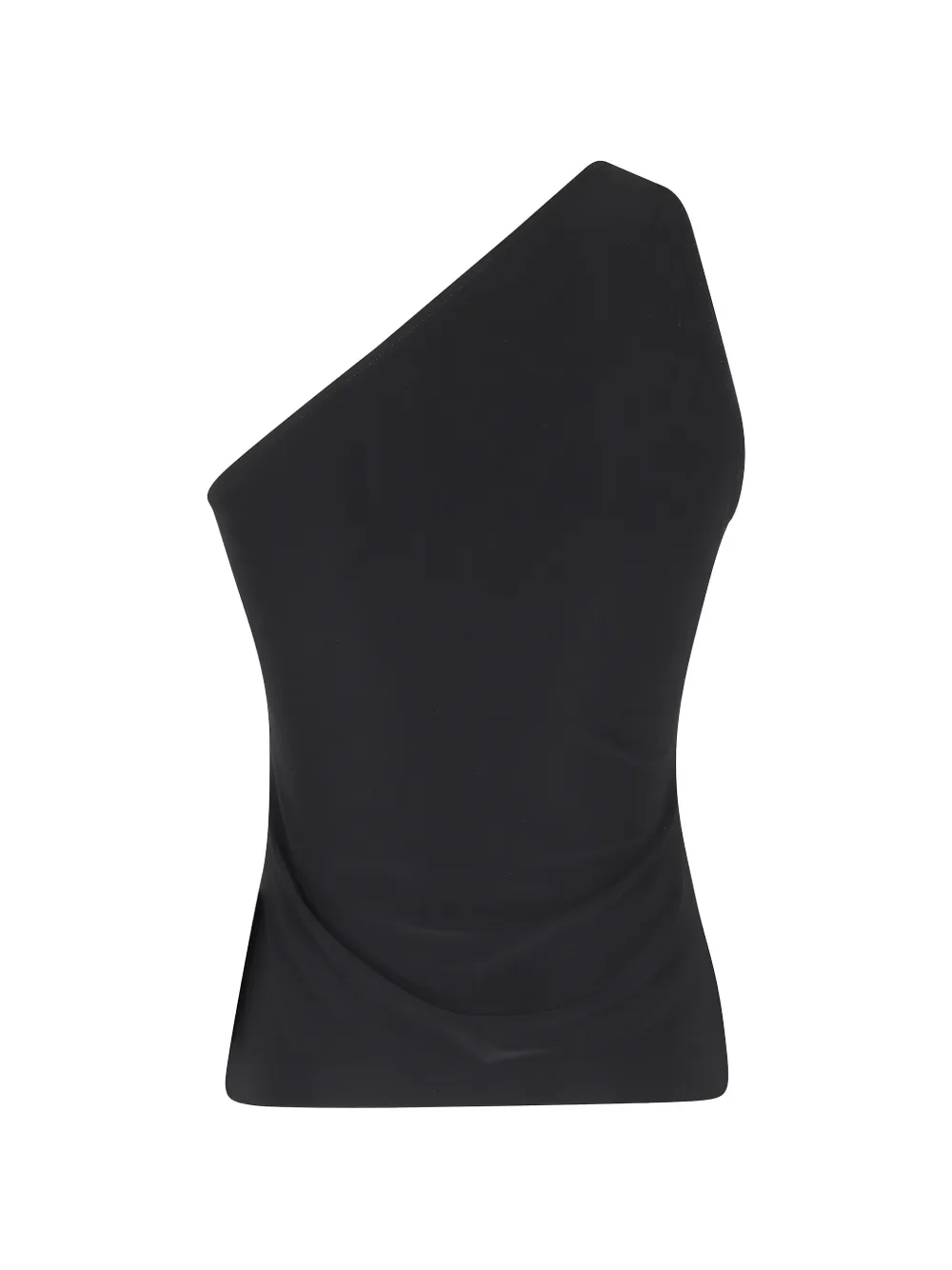  Norma Kamali One-shoulder Top - Black 