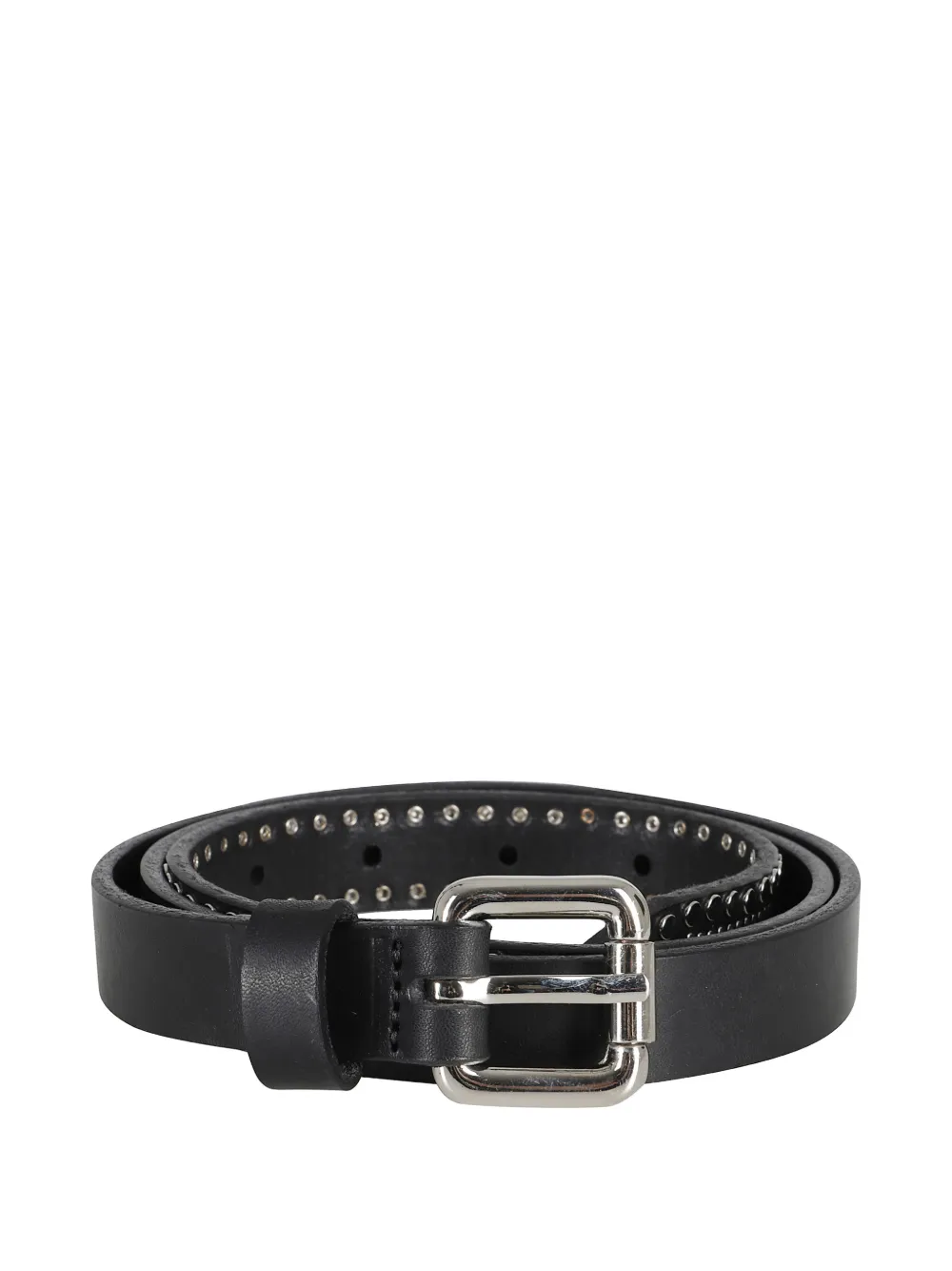 Tela Rick studded buckle belt - Nero