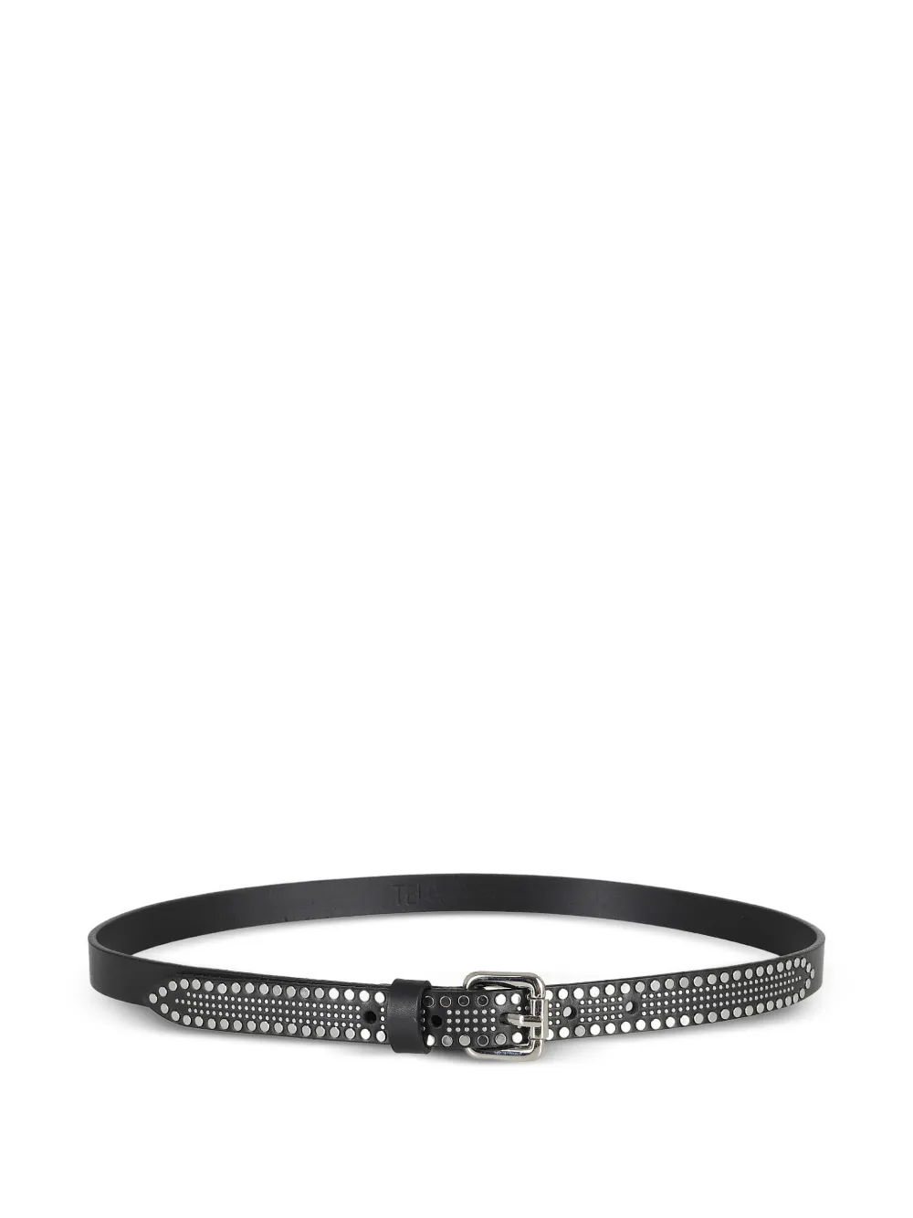  Tela Rick Studded Buckle Belt - Black 