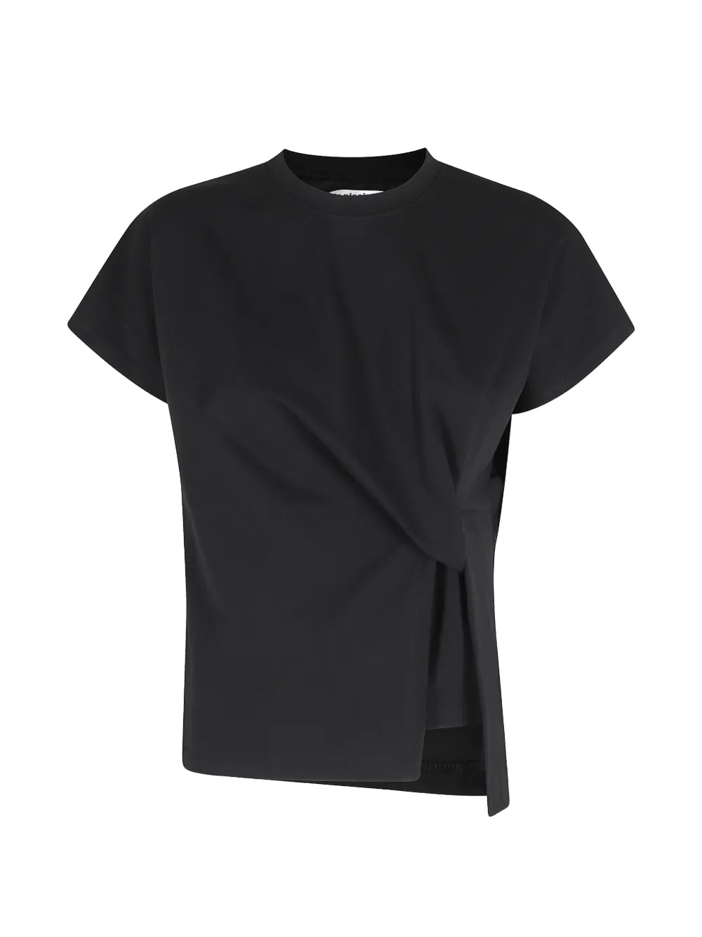 La Piscine twisted-detail T-shirt - Nero