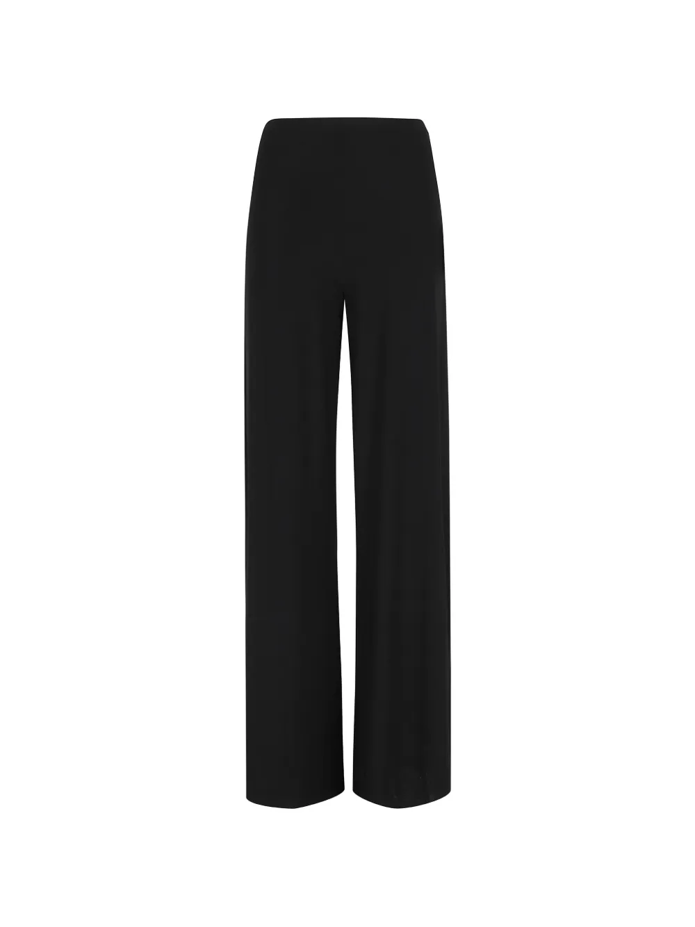 Norma Kamali Wide Leg Trousers - Black 
