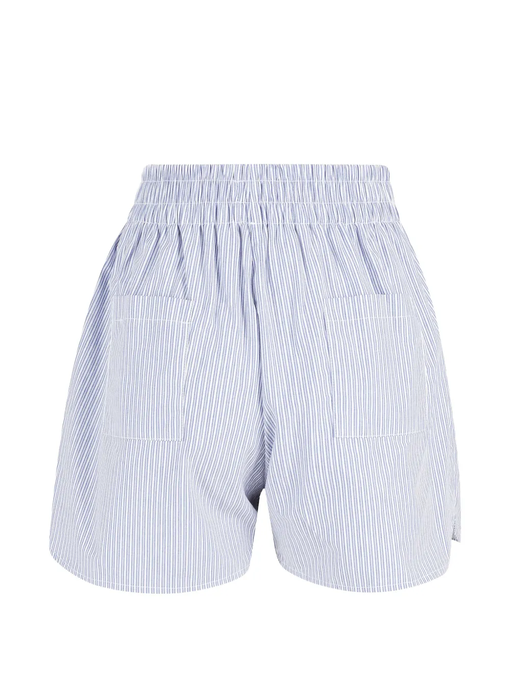 La Piscine Gestreepte shorts Blauw