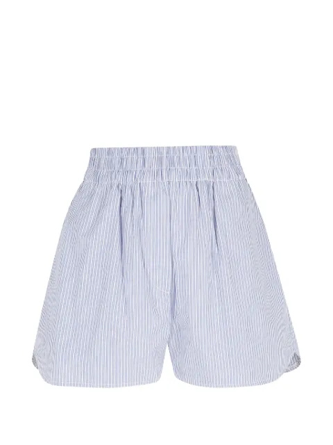 La Piscine shorts con rayas estampadas