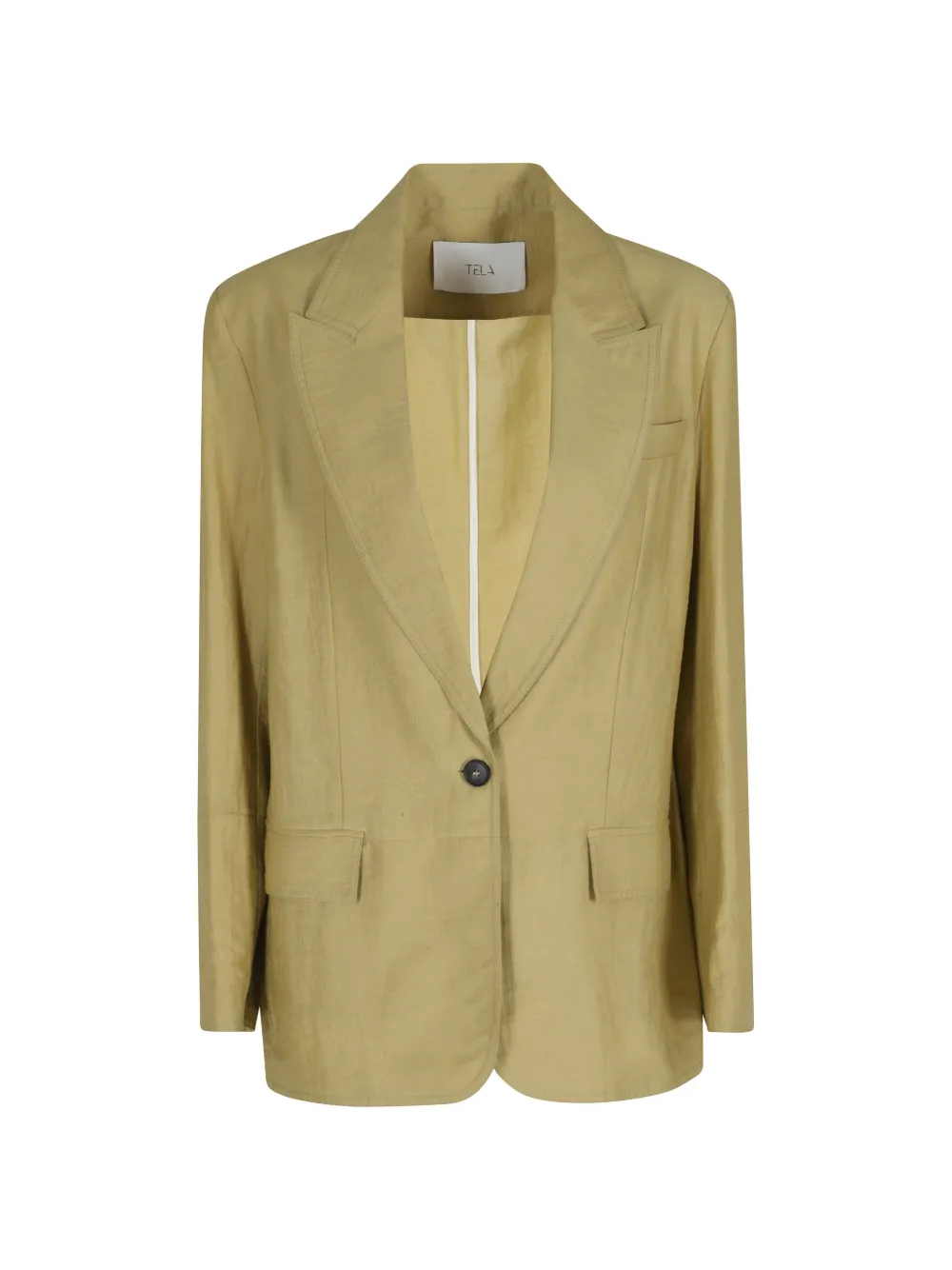 Tela Golden single-breasted blazer - Verde