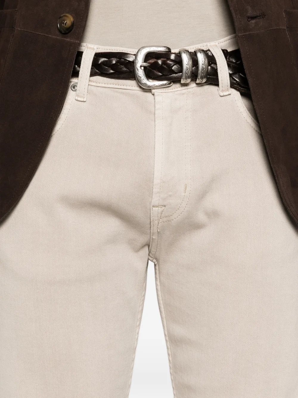7 For All Mankind Straight jeans Beige