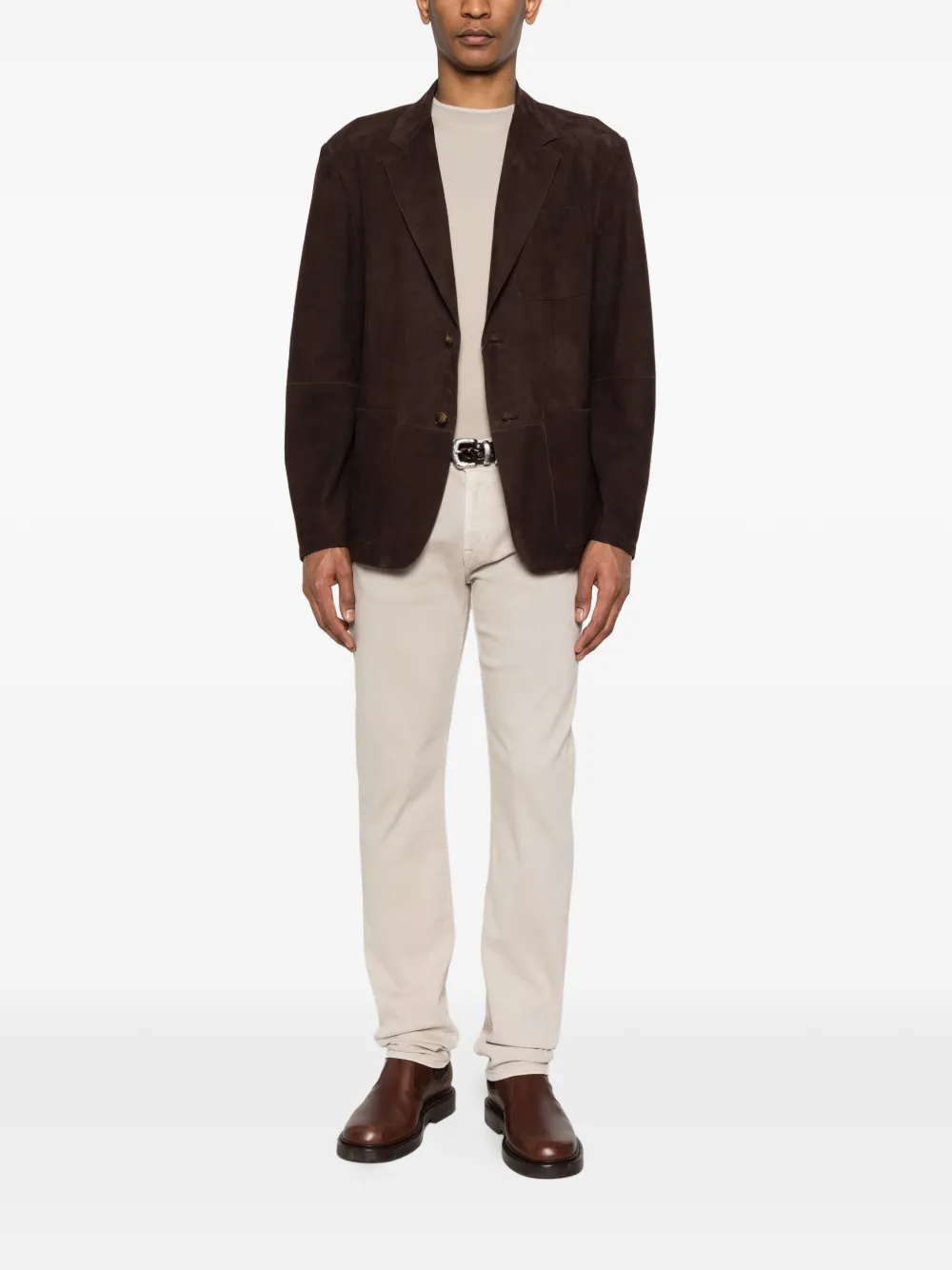  7 For All Mankind The Straight Jeans - Neutrals 