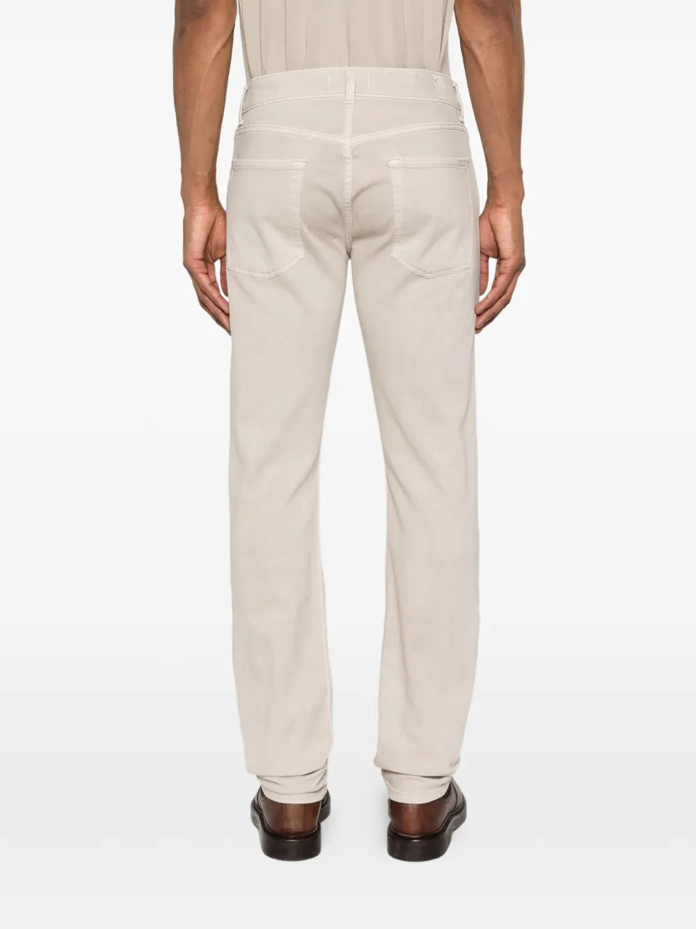 7 For All Mankind Straight jeans Beige