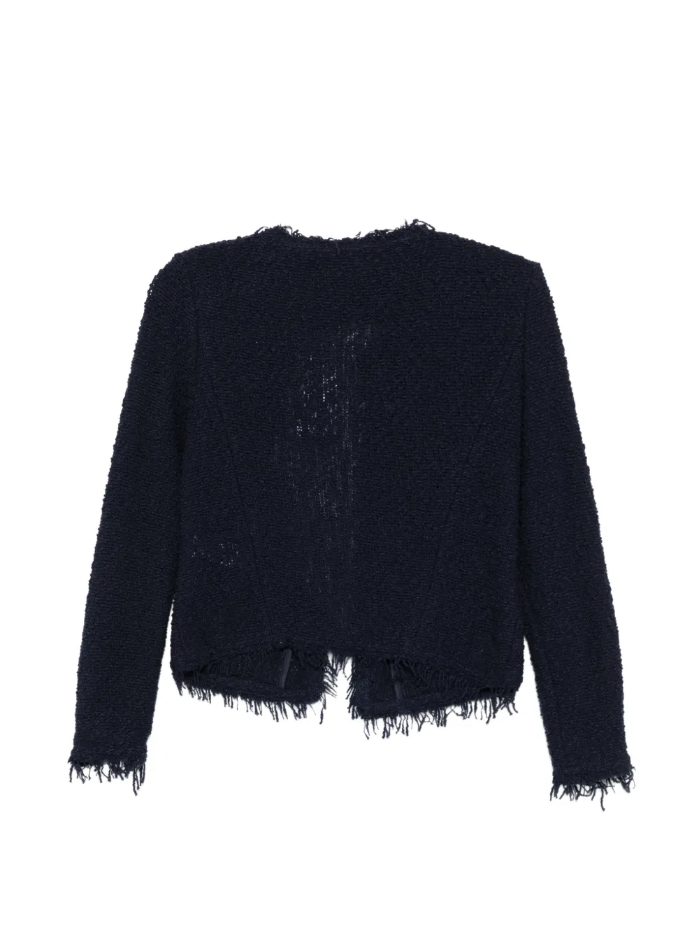  Iro Frayed Jacket - Blue 