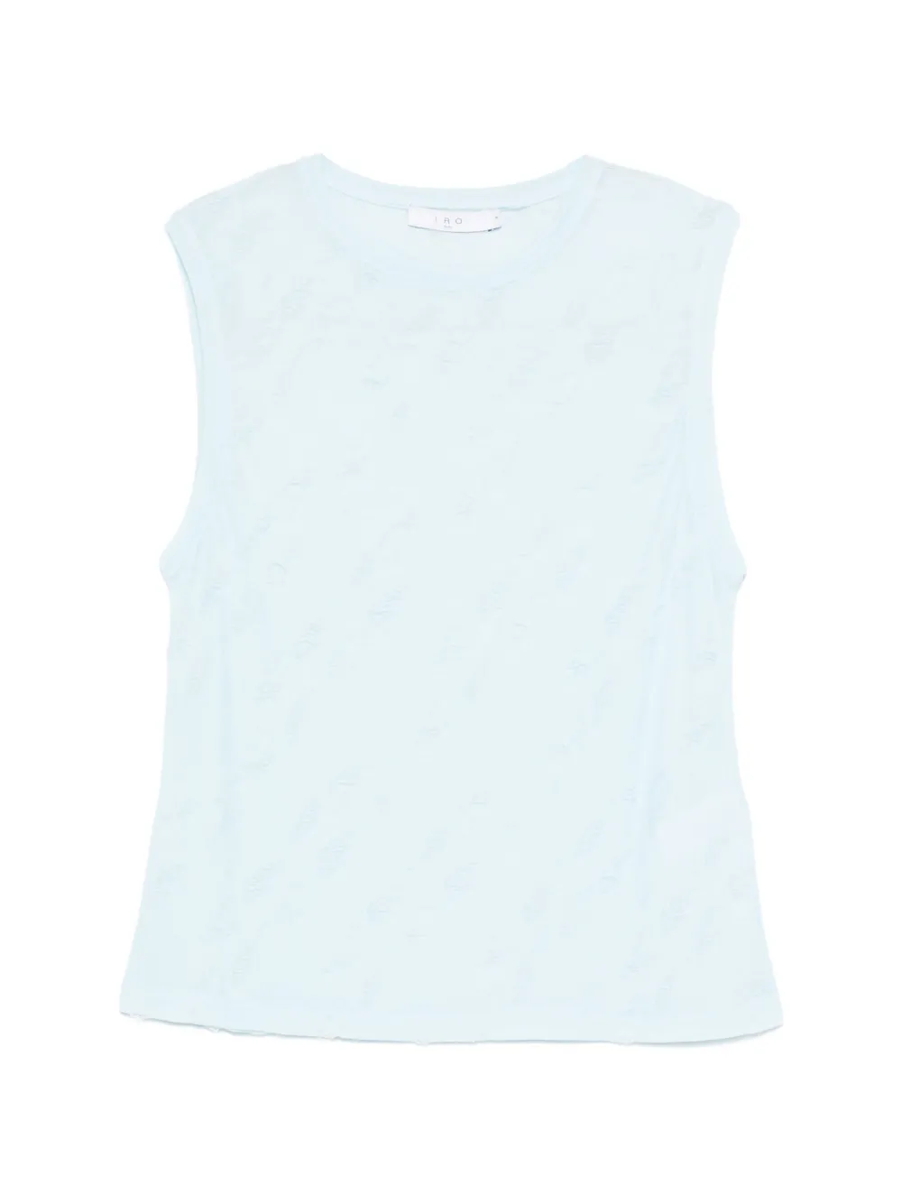 IRO T-shirt smanicata Gloriana - Blu