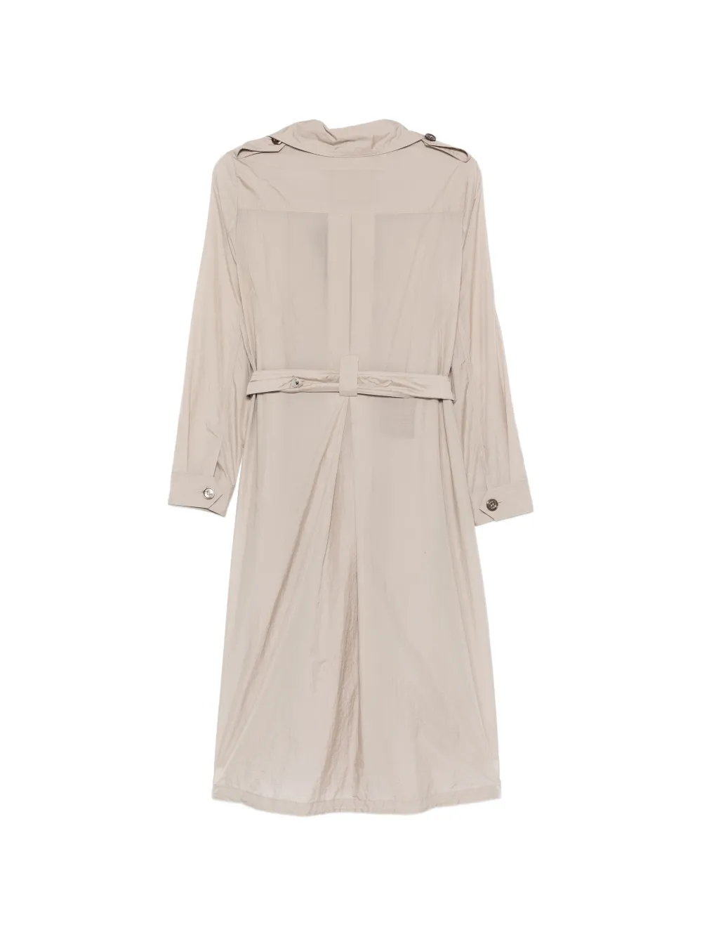  Moorer Cleopatra Belted Double-breasted Trench Coat - Neutrals 