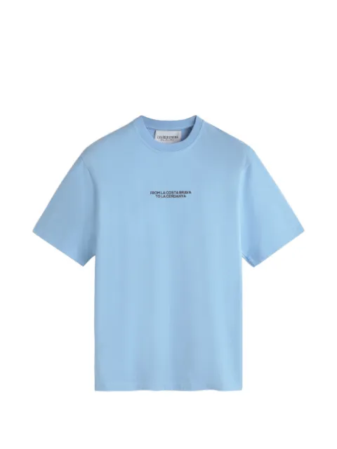 LES HÉRITIERS Roots slogan-print T-shirt