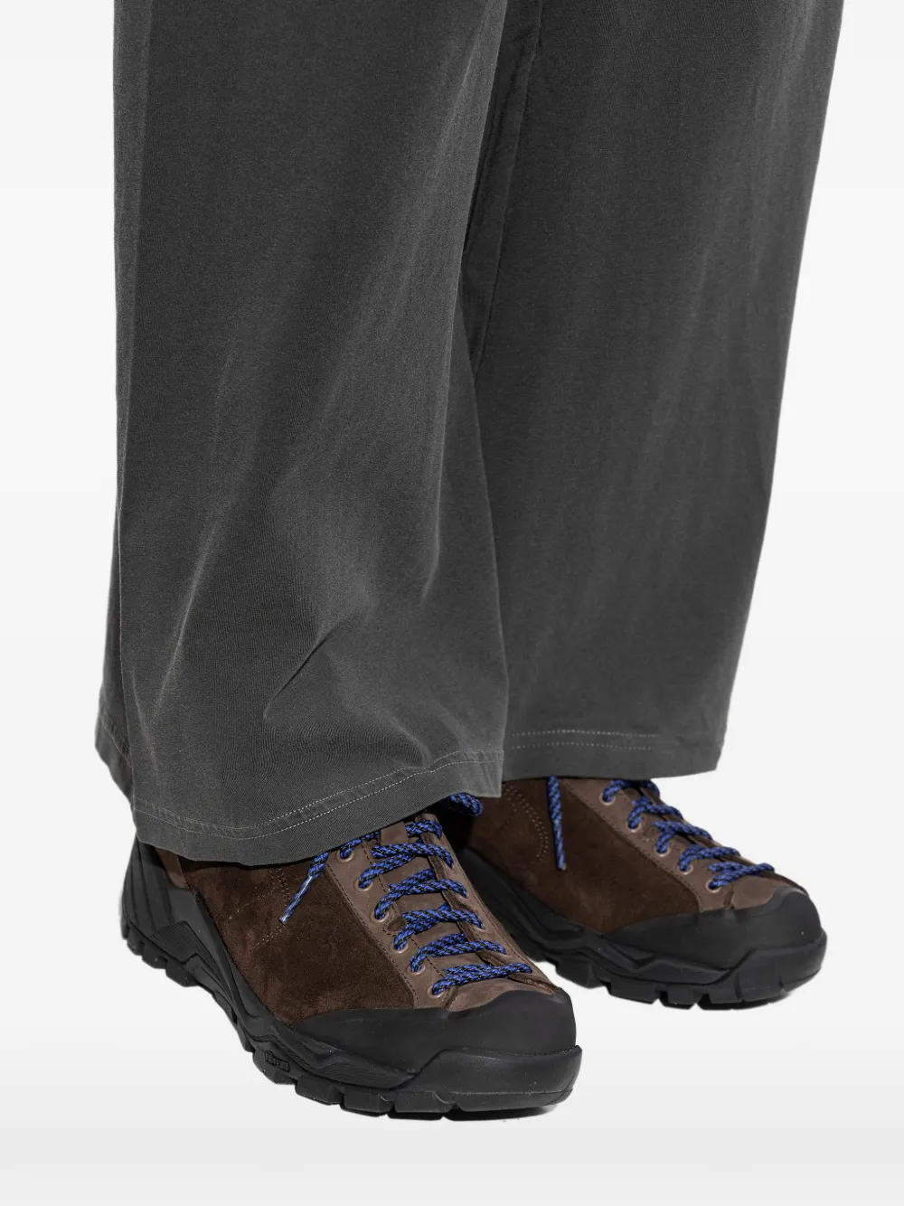 Diemme Movida lace-up leather sneakers Bruin