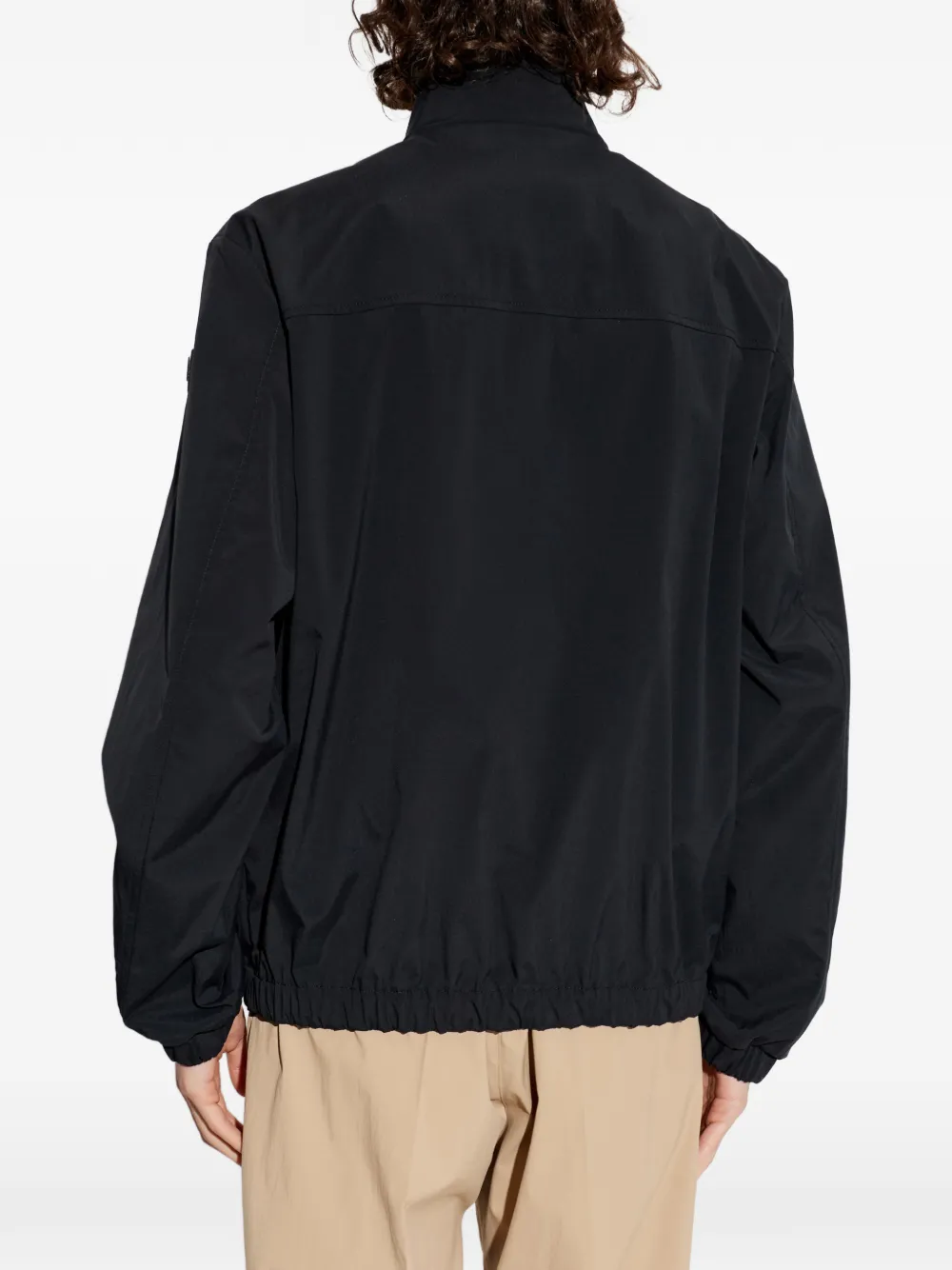 Moncler Typeray jack met opgestikte zak Zwart