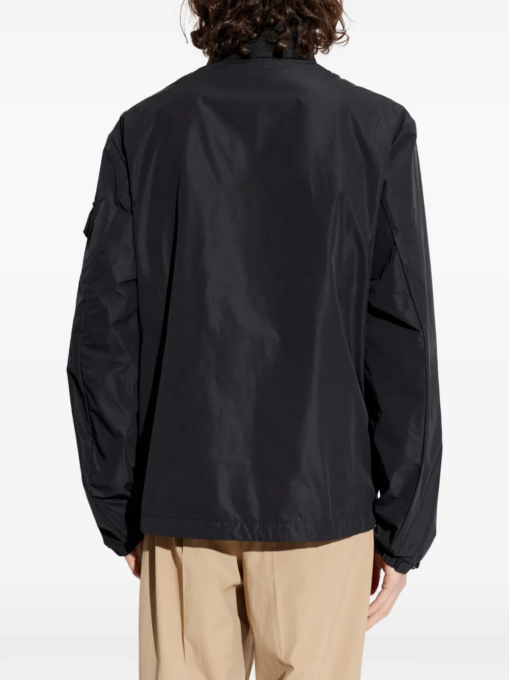 Moncler Sayan jack met ritszak Zwart