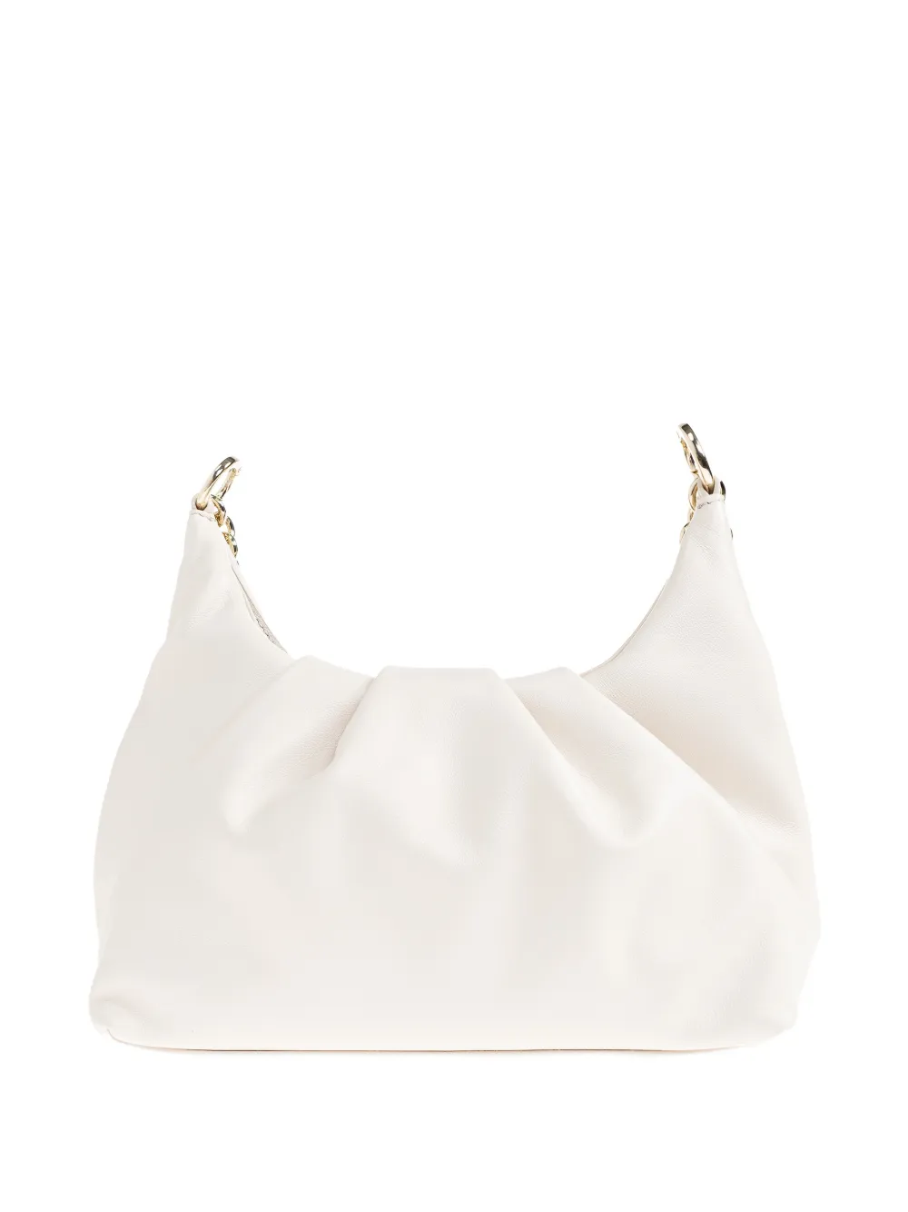  Furla Delia Chain Lambskin Shoulder Bag - White 