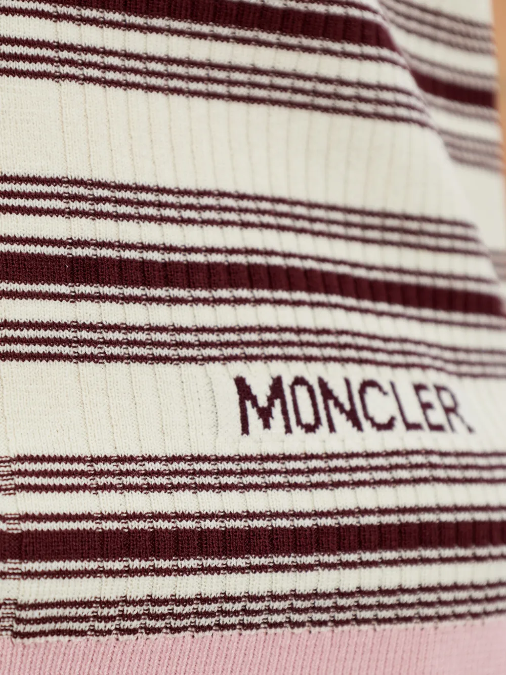 striped knitted T-Shirt
