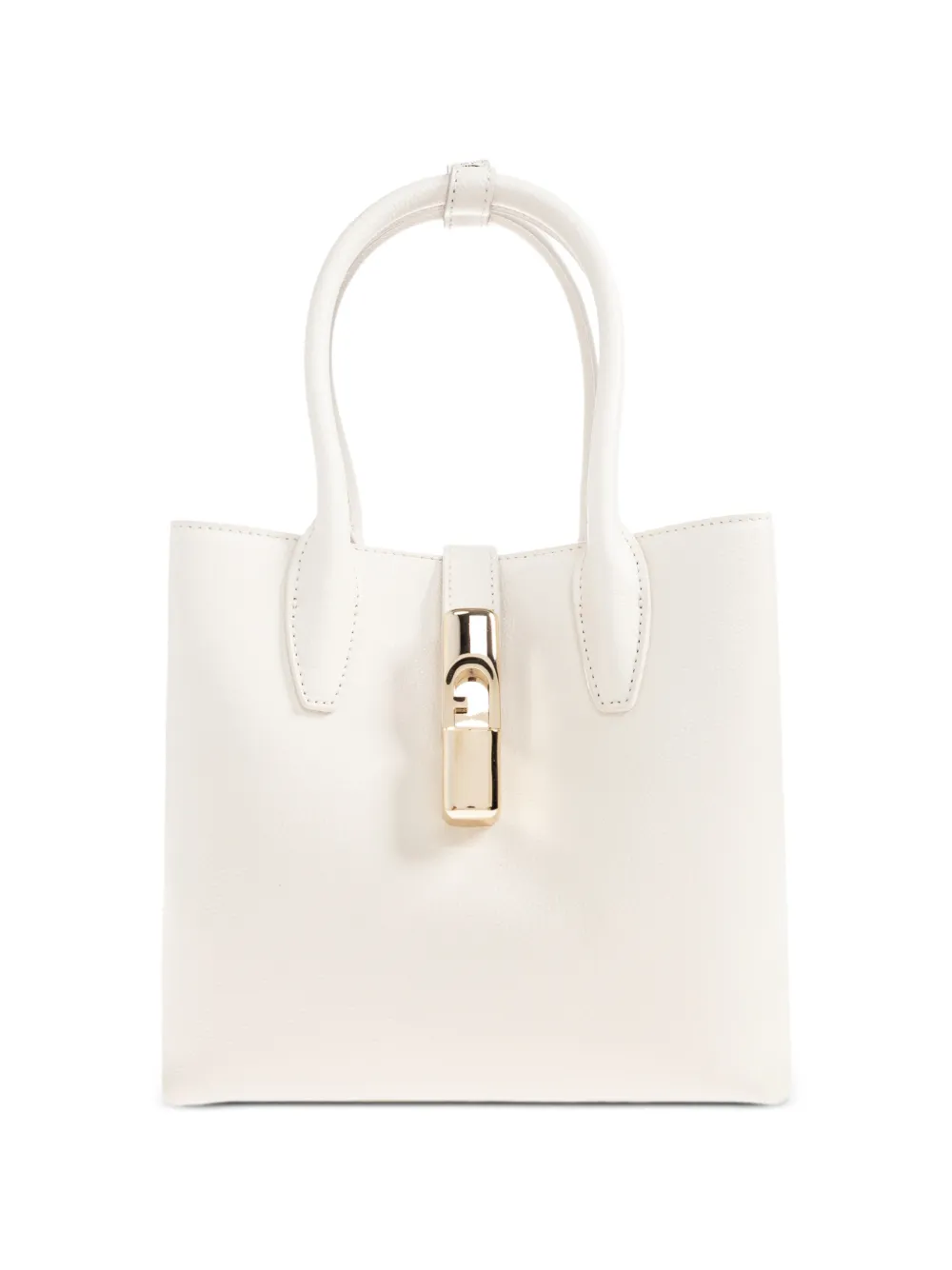 Furla top-handle padlock tote bag - Toni neutri