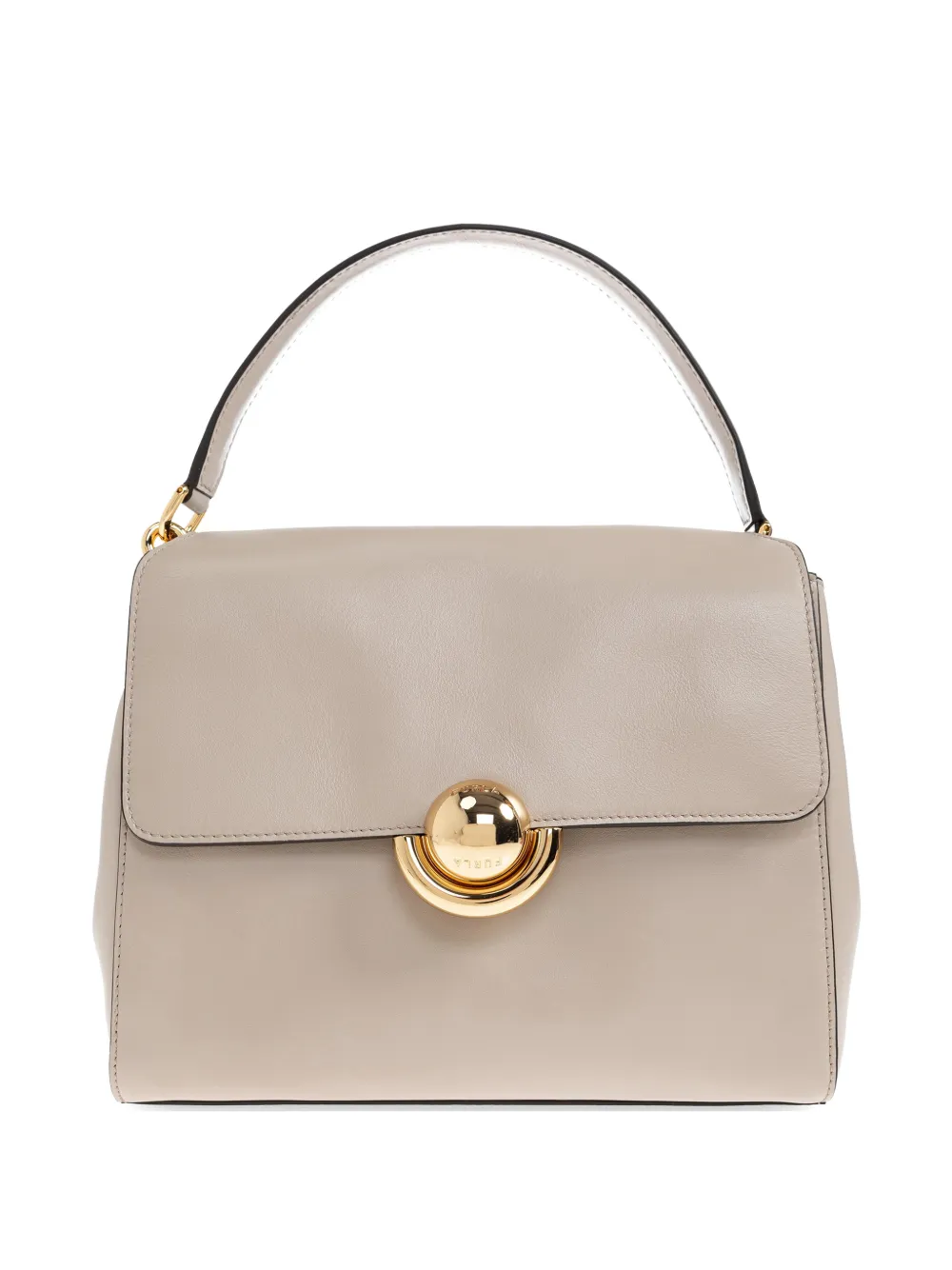 Furla S Domus round-hardware tote bag - Toni neutri