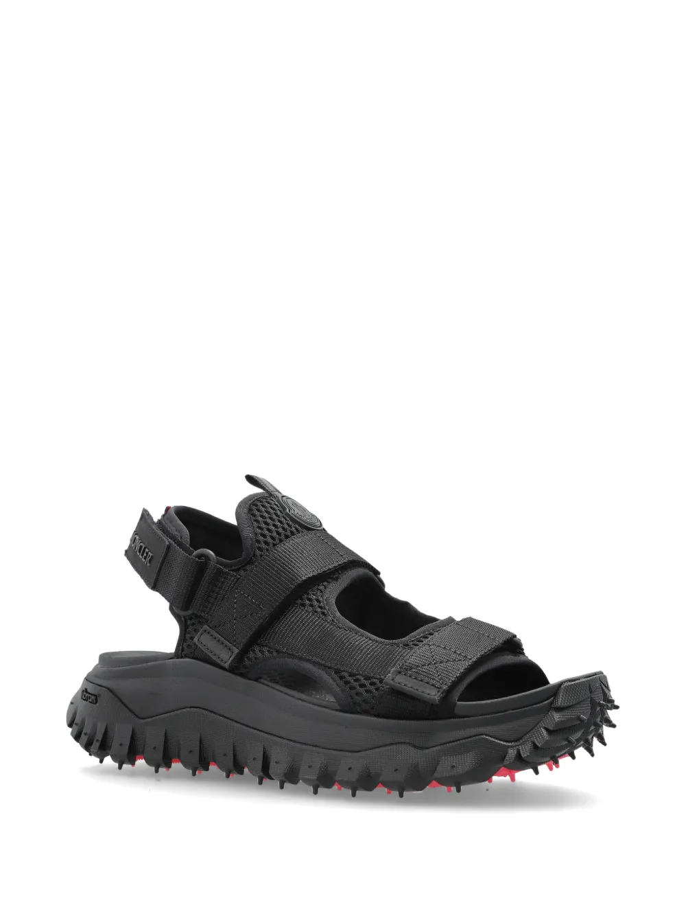 Moncler Trailgrip Vela sandalen Zwart