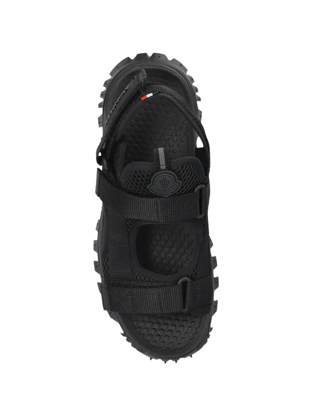 Moncler Trailgrip Vela sandalen Zwart