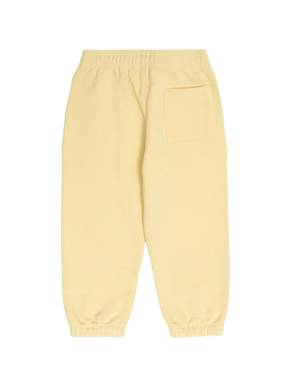 Versace Kids Broek met logopatch Geel