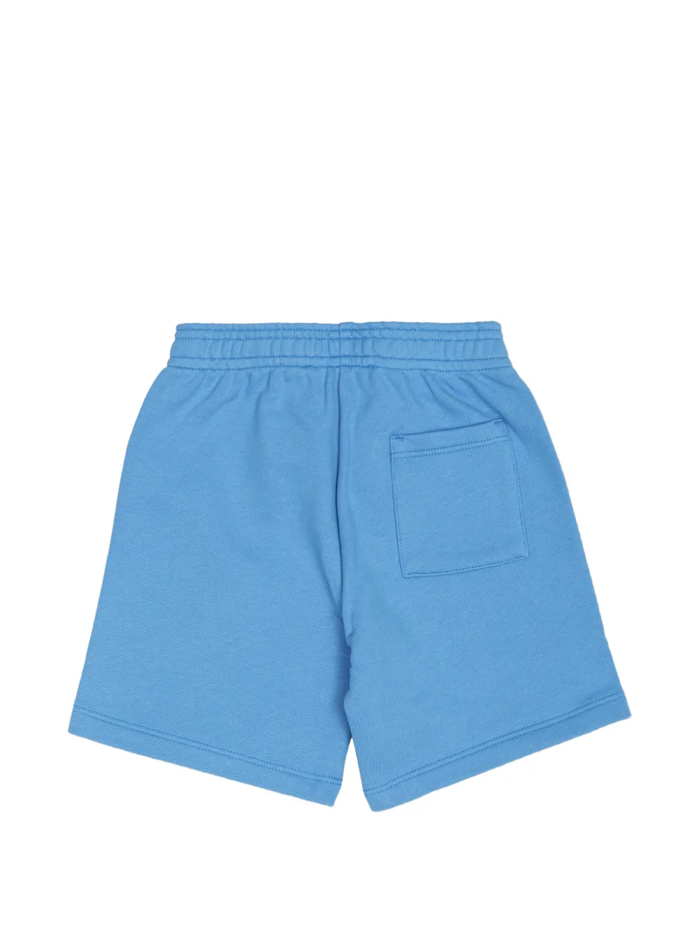  Versace Kids Logo-patch Shorts - Blue 