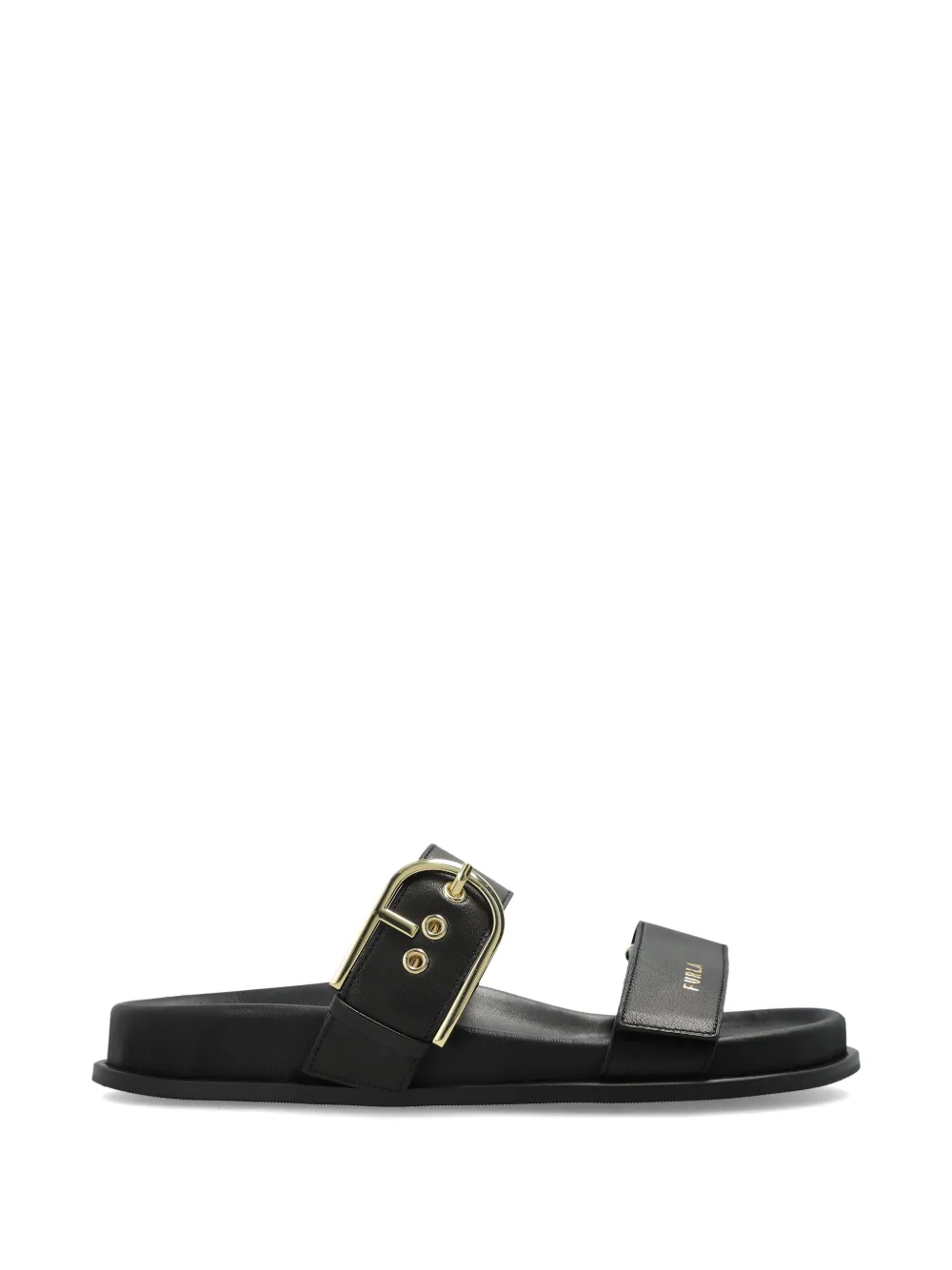 Furla buckle strap sandals - Nero