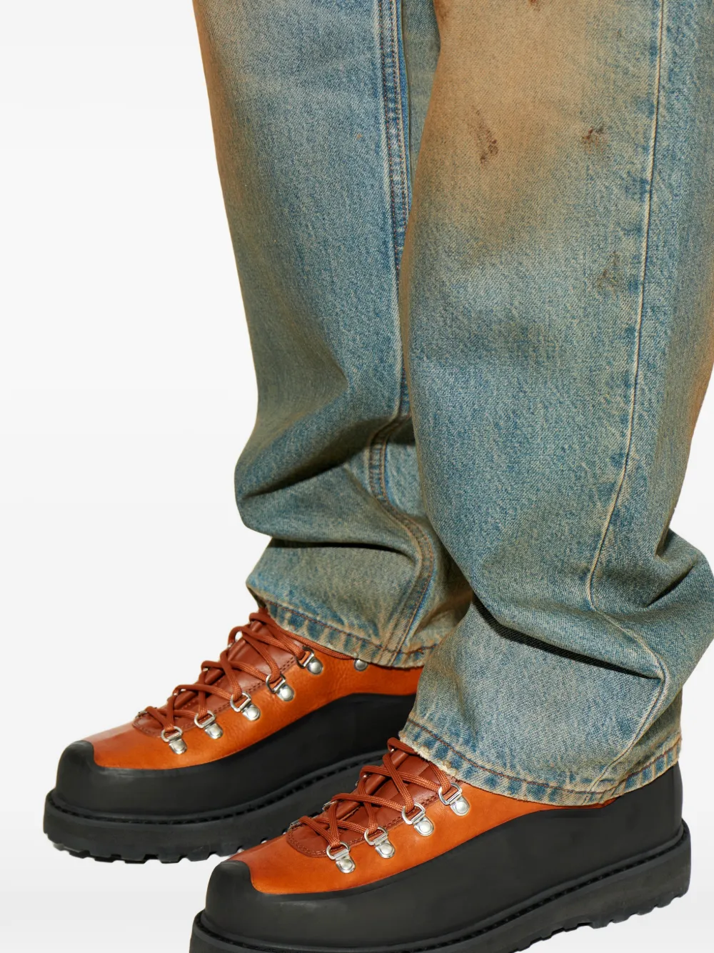 Diemme Roccia leren sneakers Beige