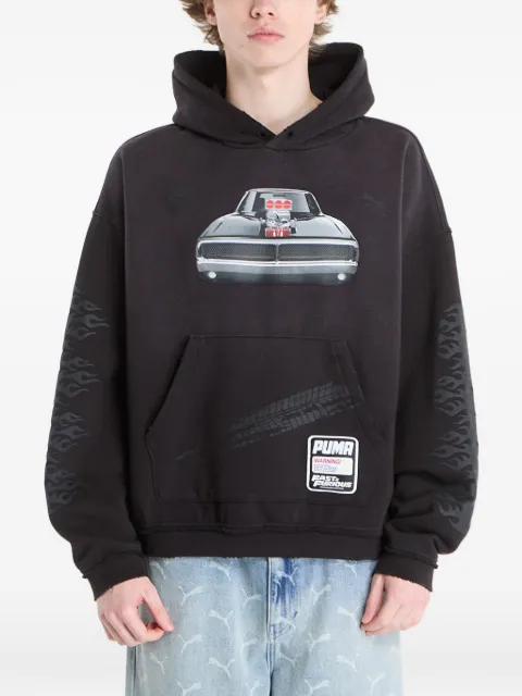 PUMA x Fast & Furious graphic-print hoodie