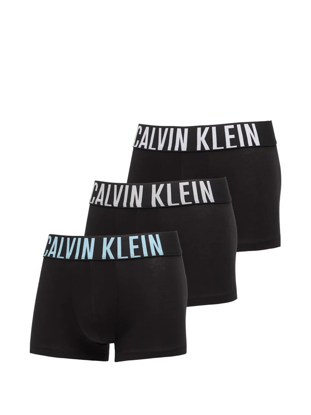 Calvin Klein logo-waistband boxers (set of three) - Nero