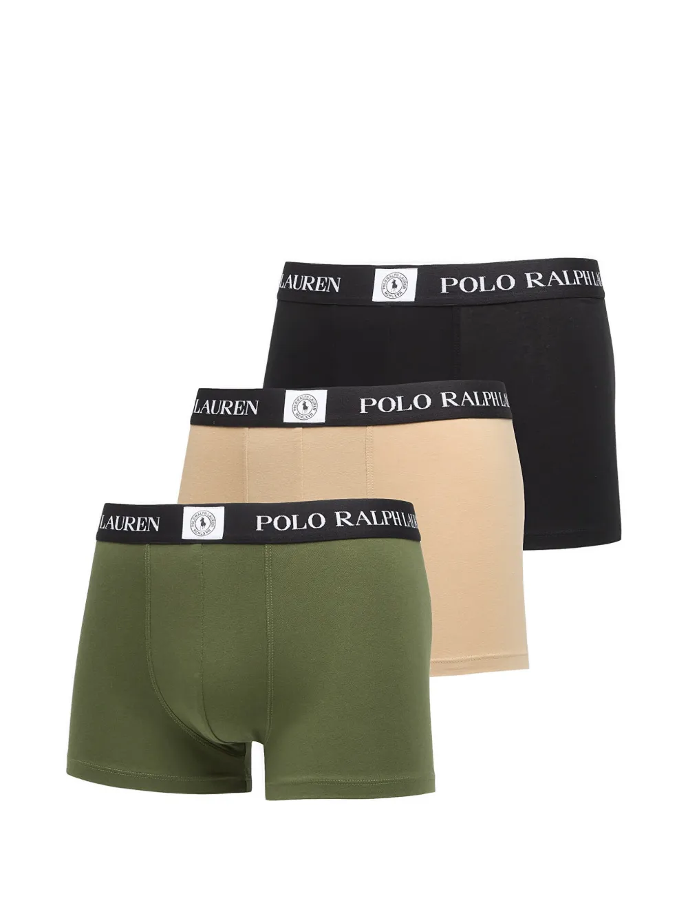 Polo Ralph Lauren logo-waistband boxers (set of three) - Verde