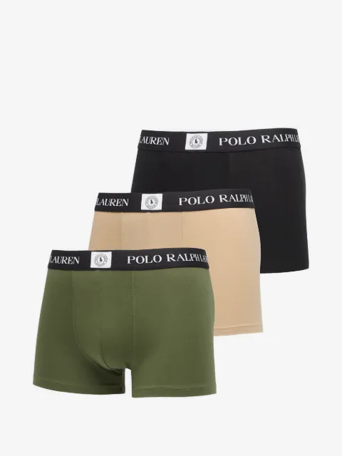 Polo Ralph Lauren logo-waistband boxers (set of three)