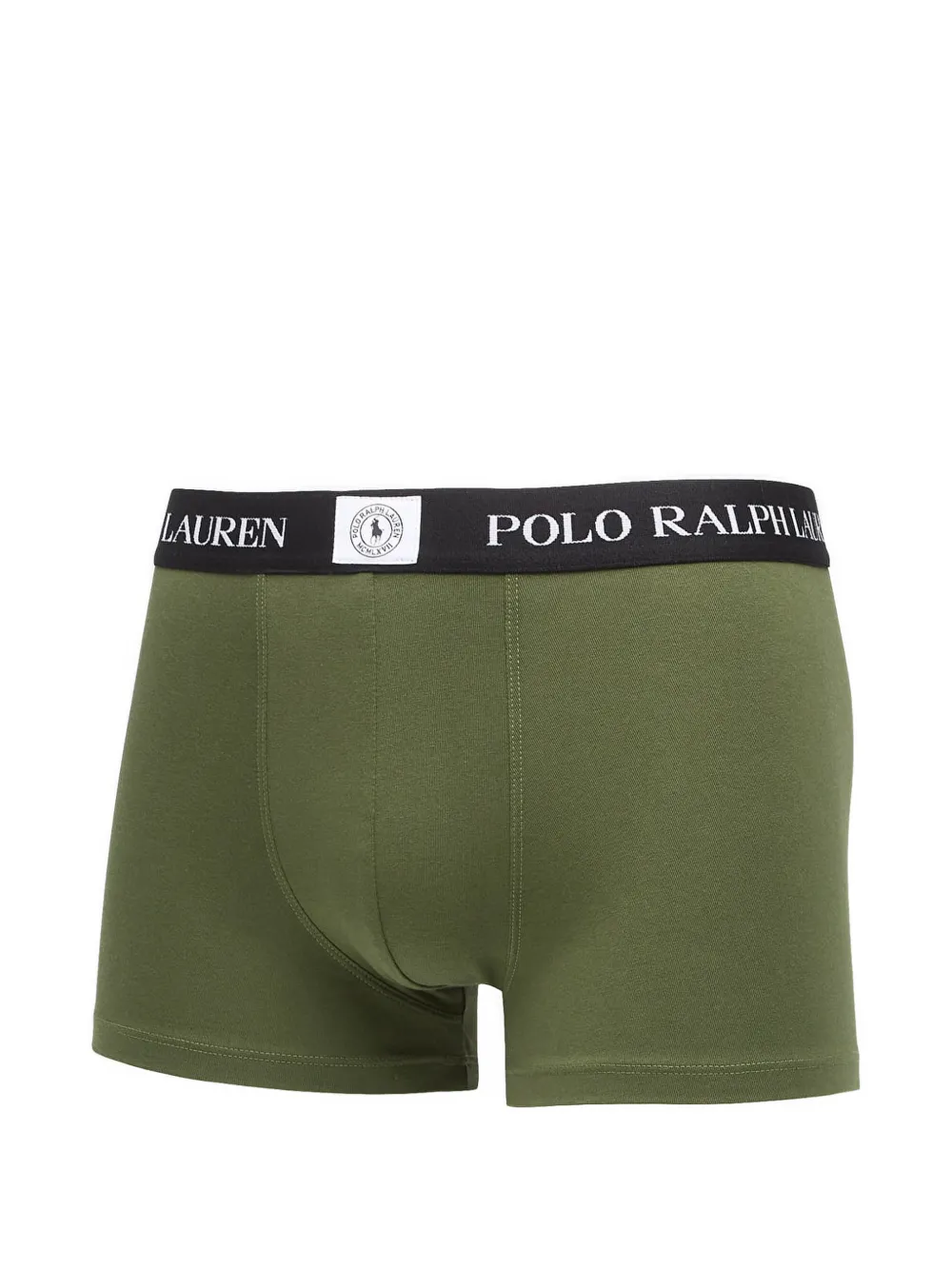 Polo Ralph Lauren Drie boxershorts met logoband Groen