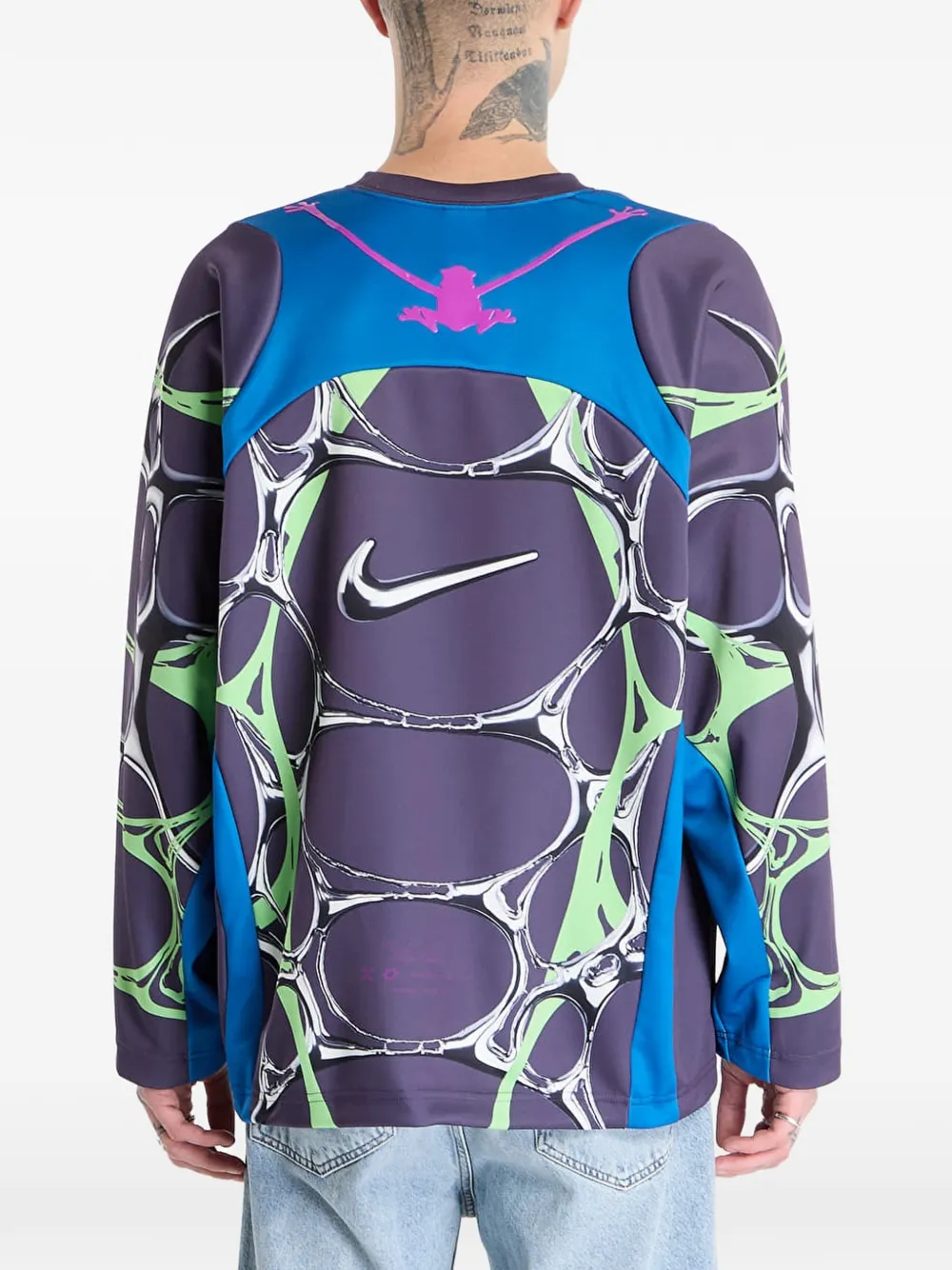 Nike x F.R.O.G Jelly Cage T-shirt Grijs