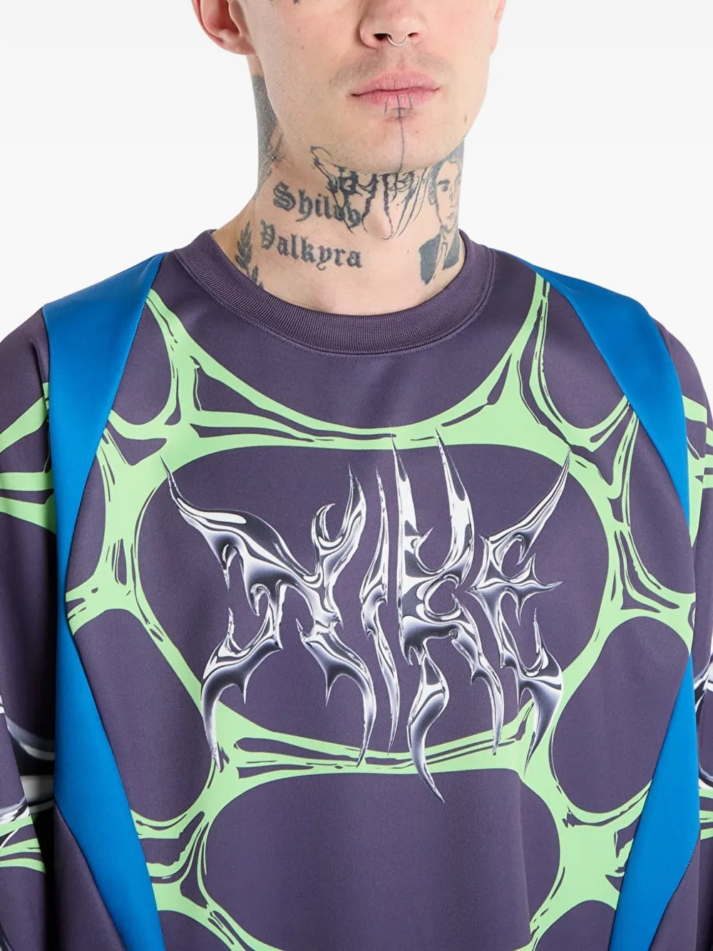 Nike x F.R.O.G Jelly Cage T-shirt Grijs