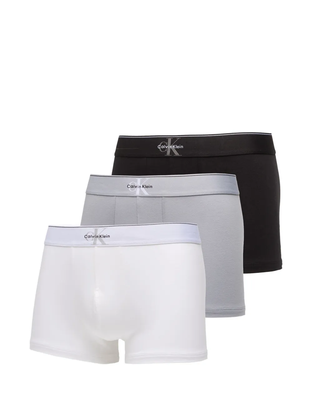 Calvin Klein logo-detail boxers (set of three) - Bianco