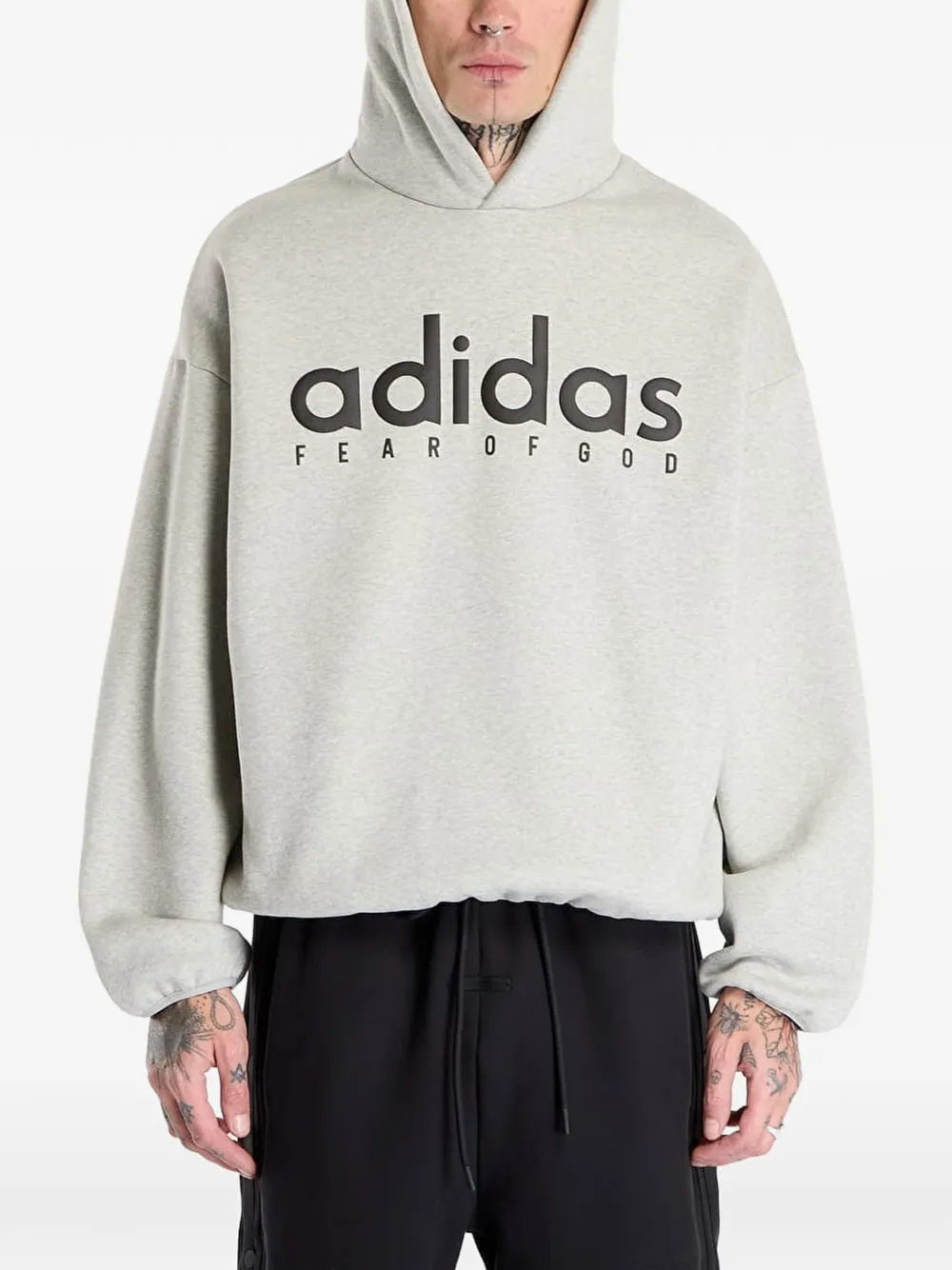 Fear Of God Athletics x Fear Of God Fleece Hoodie | Grey | FARFETCH