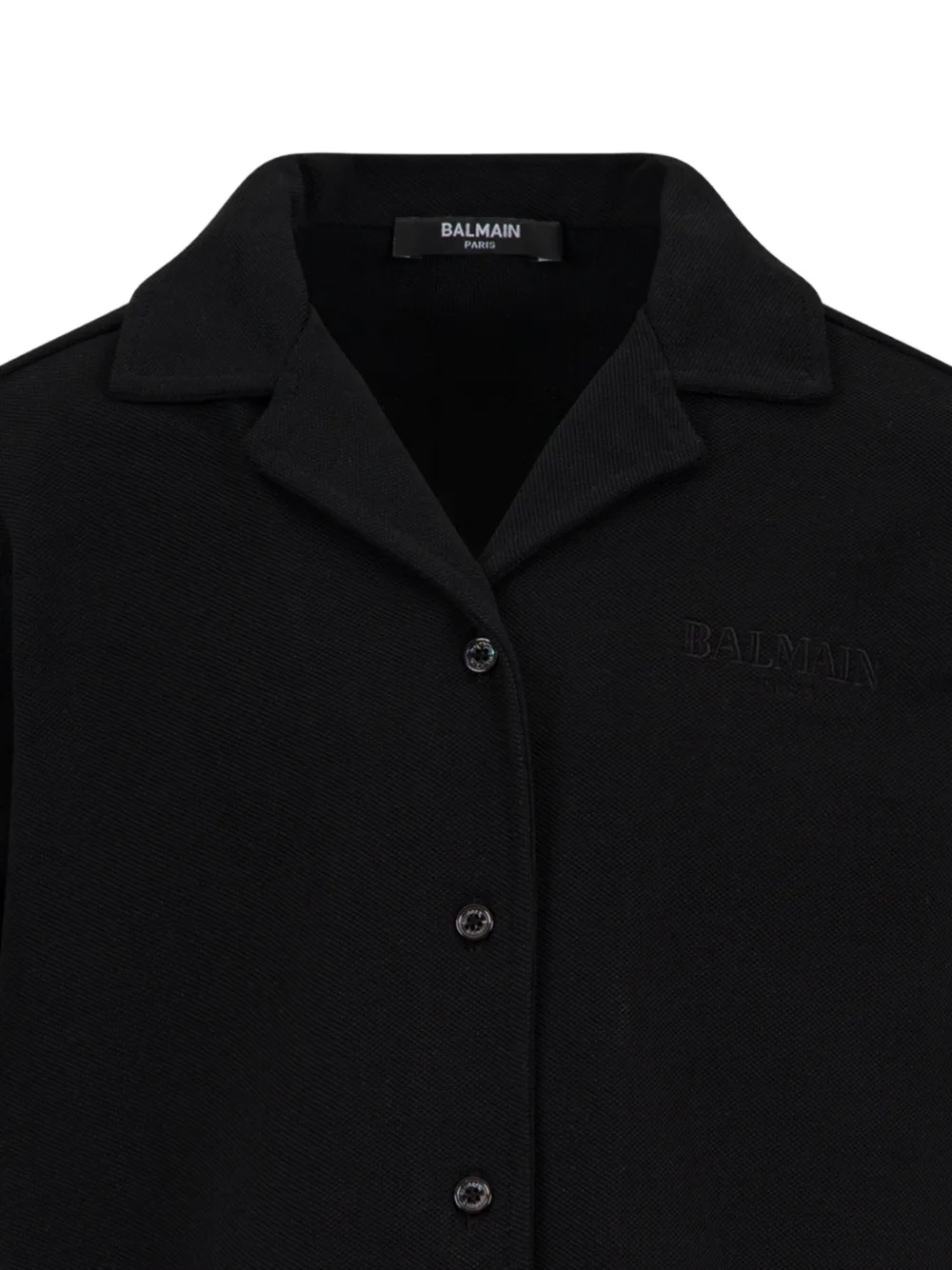 Balmain Buttoned Shirt In Black