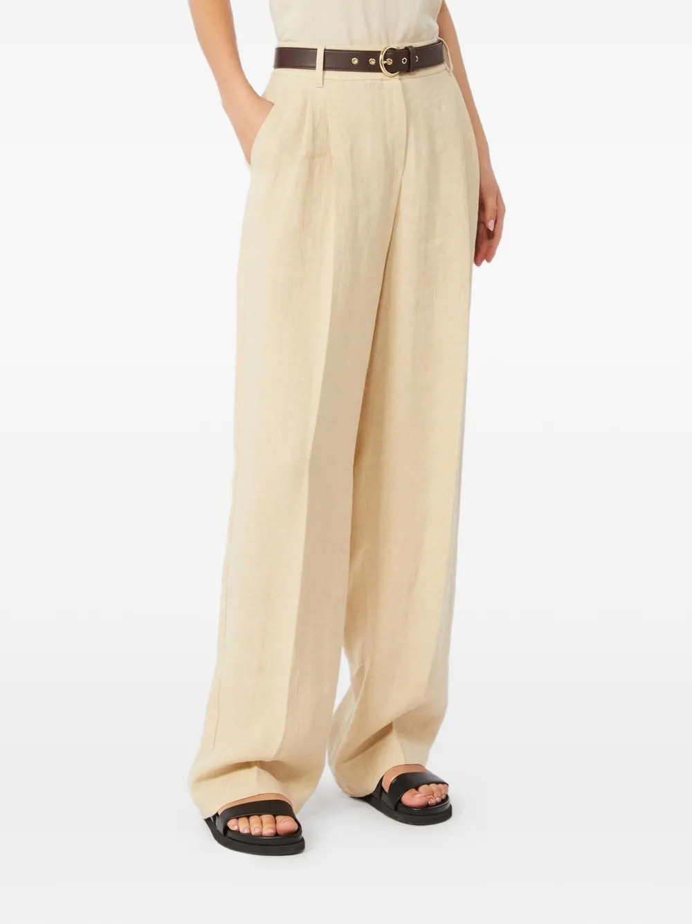 Max Mara linen trousers - Toni neutri
