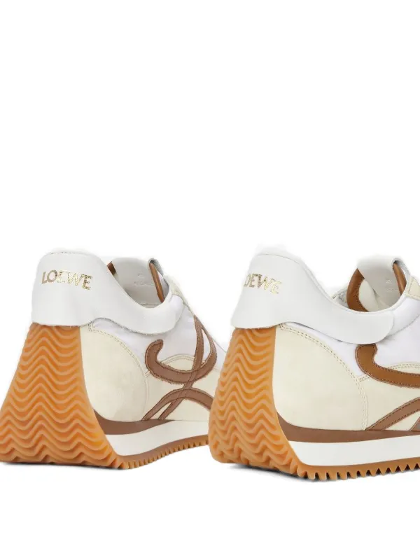LOEWE Flow Runner 2.0 logo-embellishment Sneakers | White  display picture 1