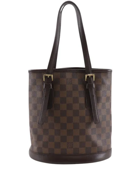 Louis Vuitton Pre-Owned sac seau Damier Ébène Marais (2004)