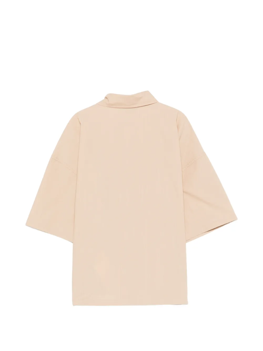 Moschino Kids Shirt met zak en print Beige