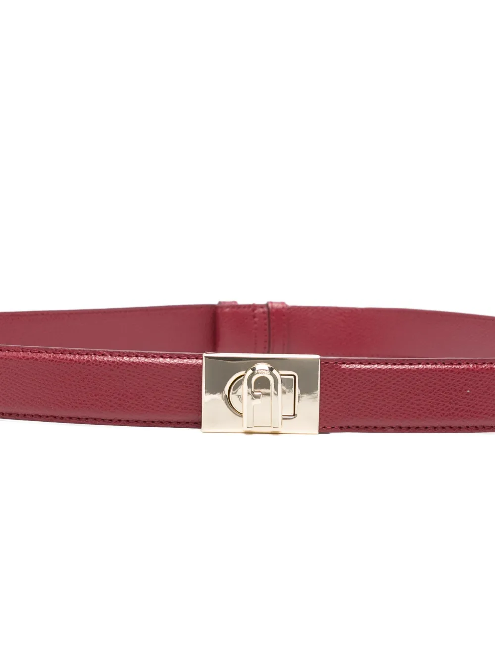  Furla Turn-lock Belt - Red 