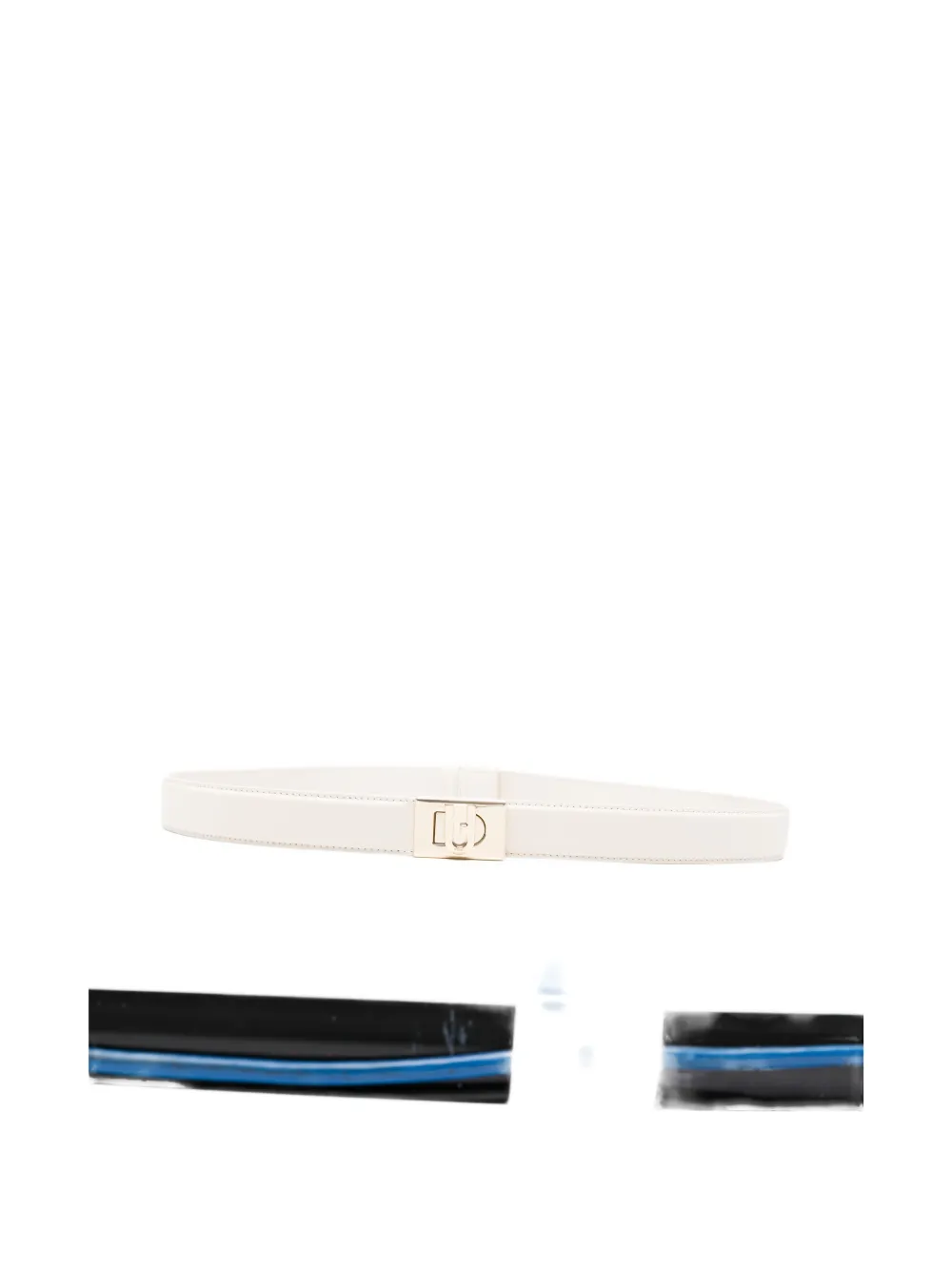 Furla logo-buckle belt - Toni neutri