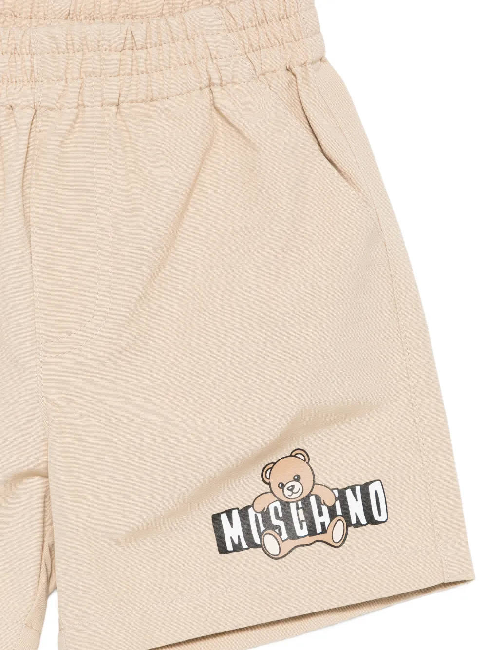 Elastic-Waistband Shorts