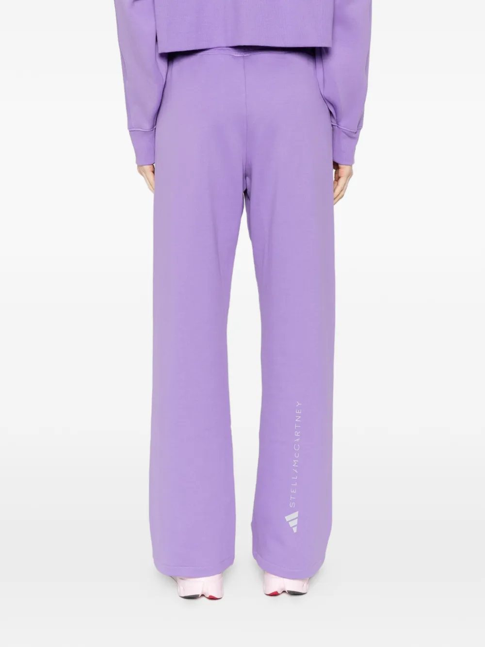 adidas by Stella McCartney Trainingsbroek met trekkoord Paars