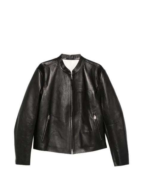 TOM FORD zip-fastening leather jacket