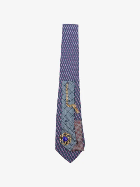 A.N.G.E.L.O. Vintage Upcycling x Stefania Bertoni customised Hermès tie