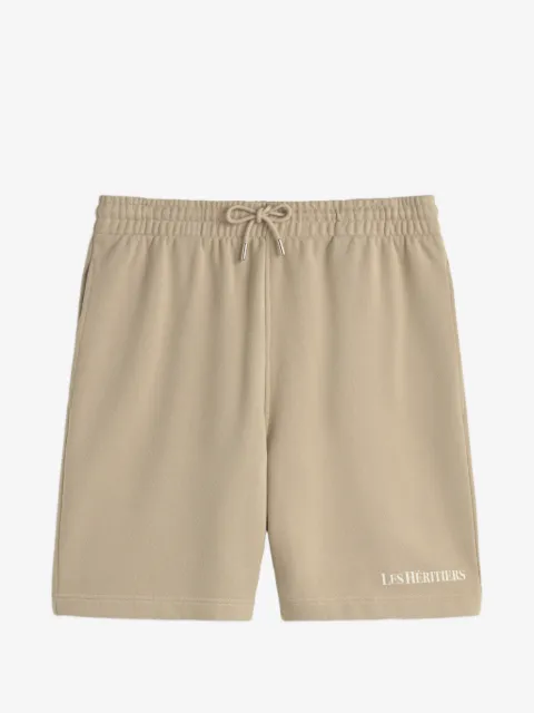 LES HÉRITIERS logo-detail shorts