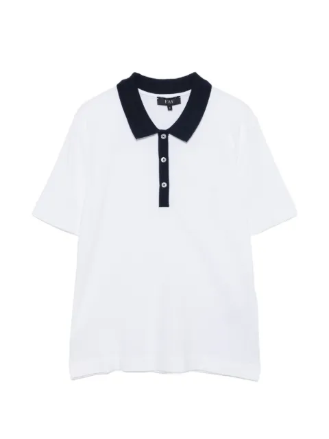 Fay playera tipo polo con botones